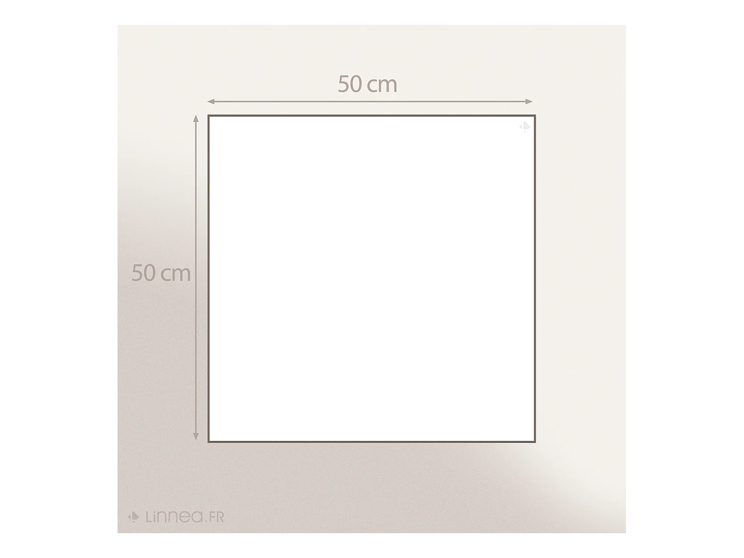 Lot de 2 torchons de cuisine 50x50 cm éponge PURE KITCHEN TERRY Blanc