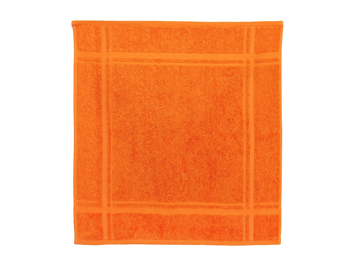Lot de 2 torchons de cuisine 50x50 cm éponge PURE KITCHEN TERRY Orange