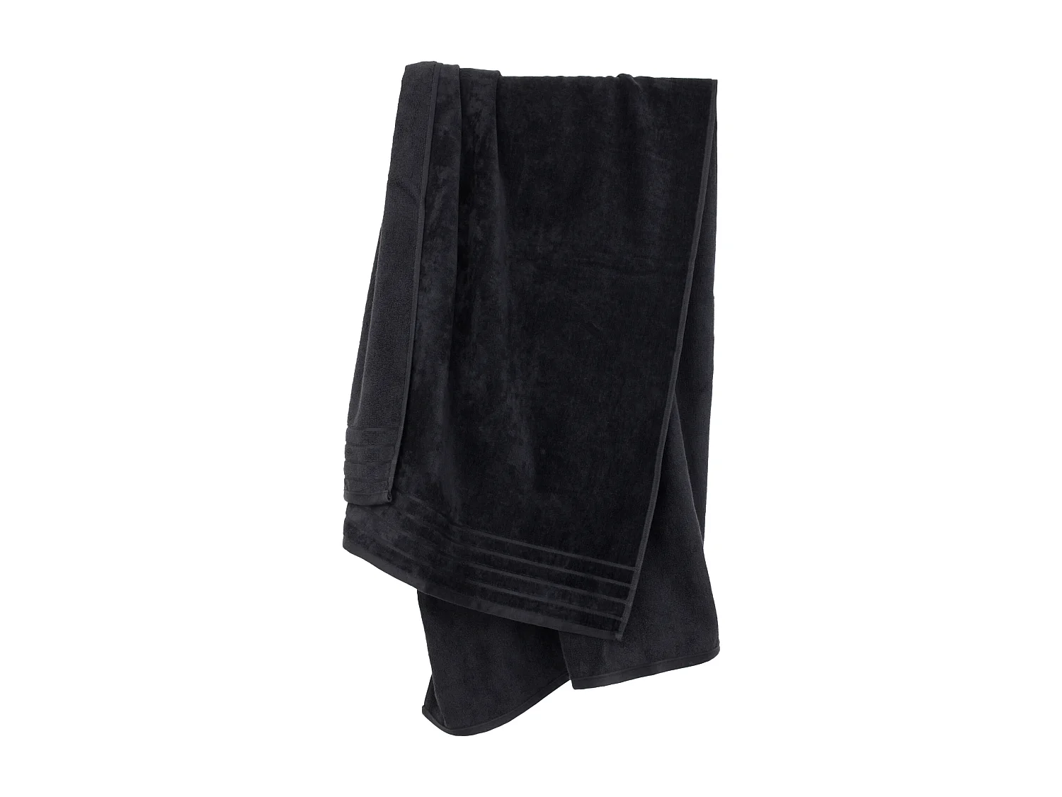 Drap de plage 90x160 cm KUPARI noir