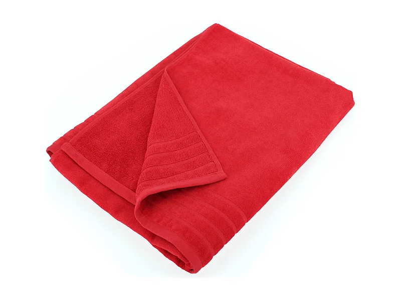 Drap de plage 90x160 cm KUPARI rouge