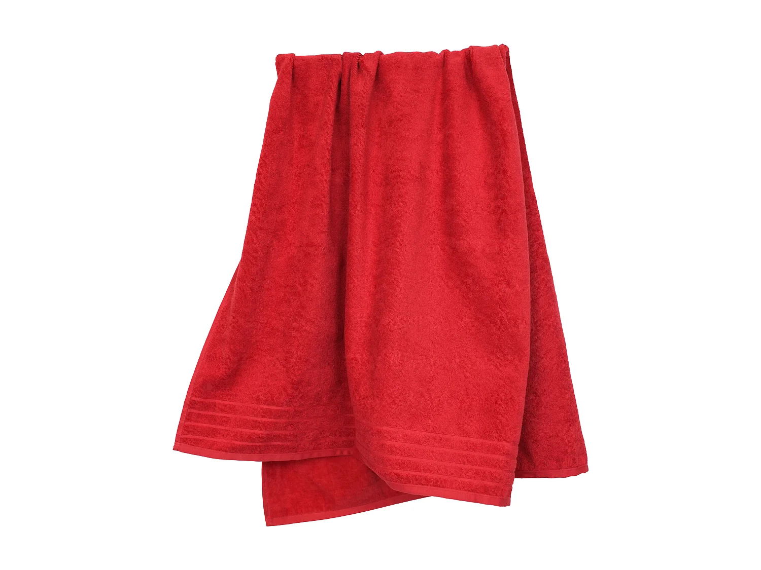 Drap de plage 90x160 cm KUPARI rouge