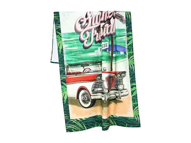 Drap de plage 100x180 cm POMPANO BEACH multicolore