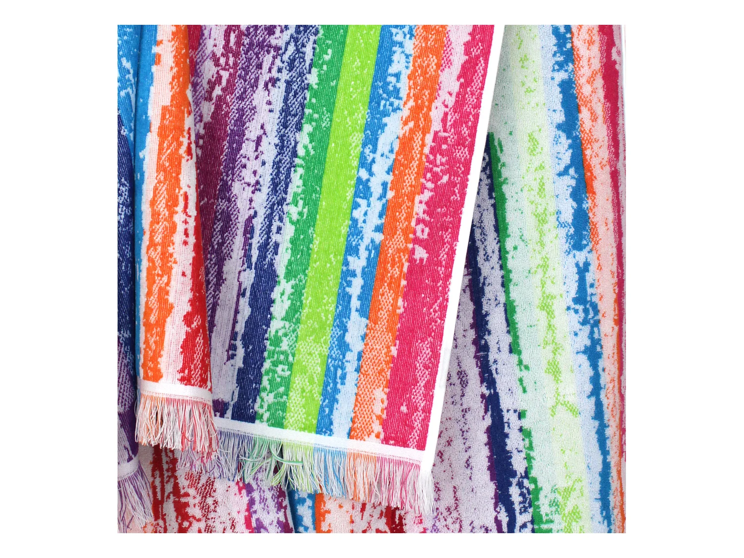 Drap de plage 100x180 cm COLOR RAIN Multicolore