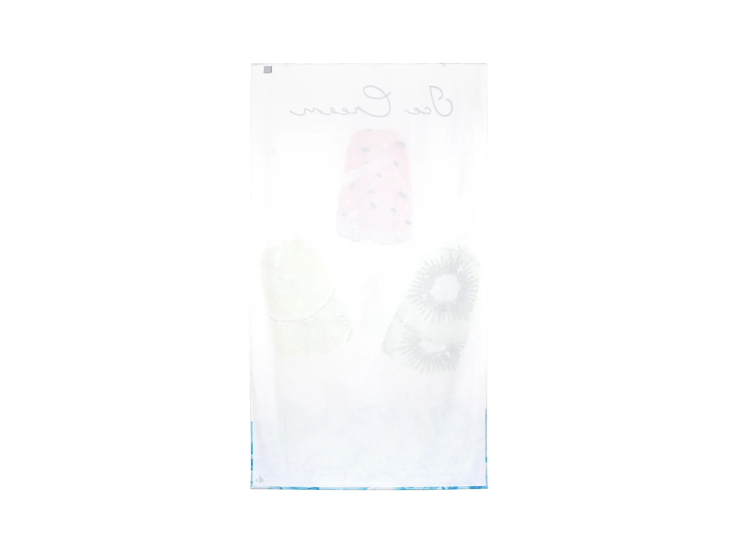 Drap de plage 100x180 cm ICE CREAM Multicolore