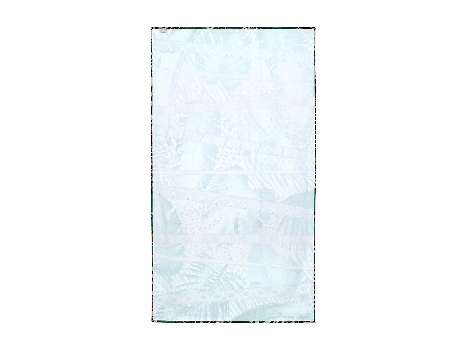 Drap de plage 100x180 cm JUNGLE Vert
