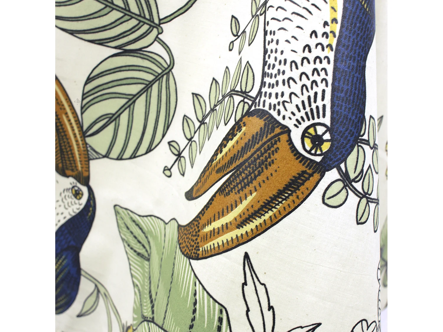 Nappe rectangle 160x250 cm BRESIL vert coton + enduction acrylique