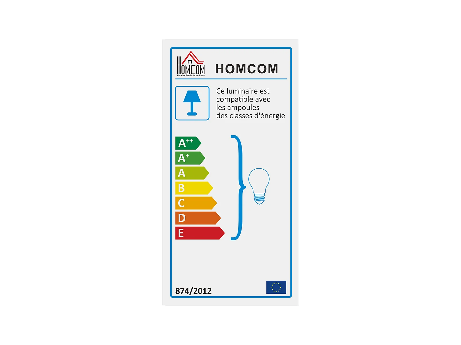 Lampadaire sur Pied Circulaire 40 W Max. Abat-Jour bois naturel clair dim. Ø 38 x 160 cm