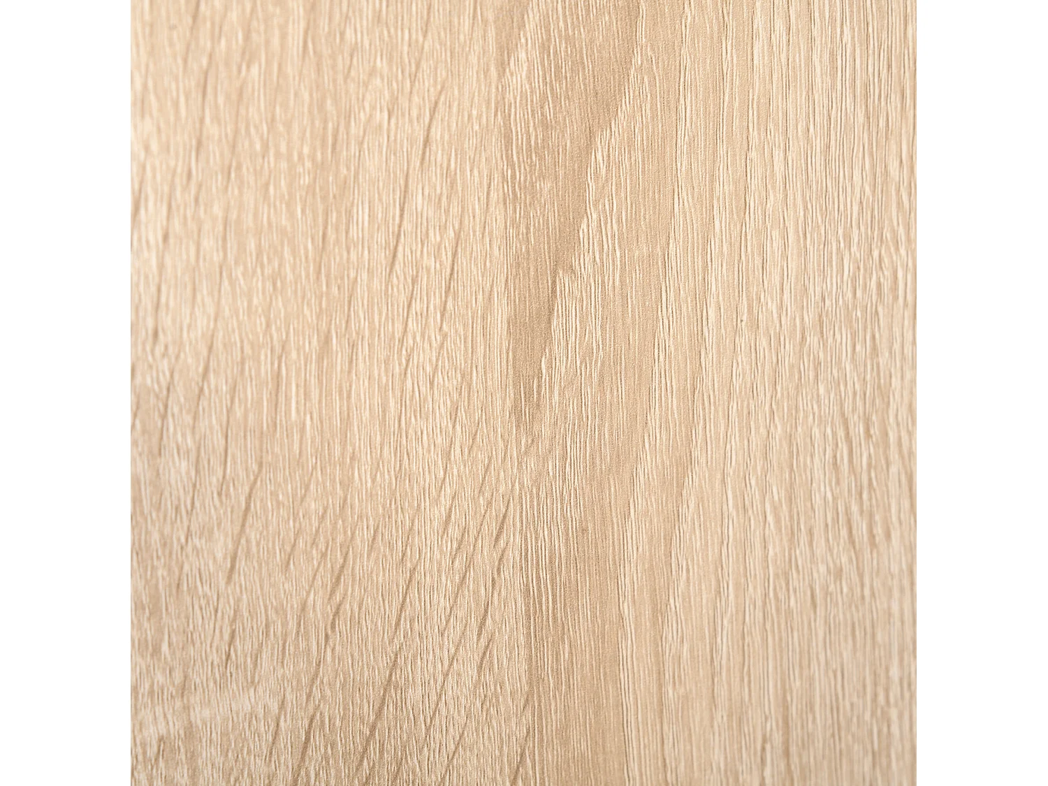 HOMCOM Meuble de rangement design scandinave 2 placards tiroir coulissant pieds bois massif pin panneaux particules blanc chêne clair