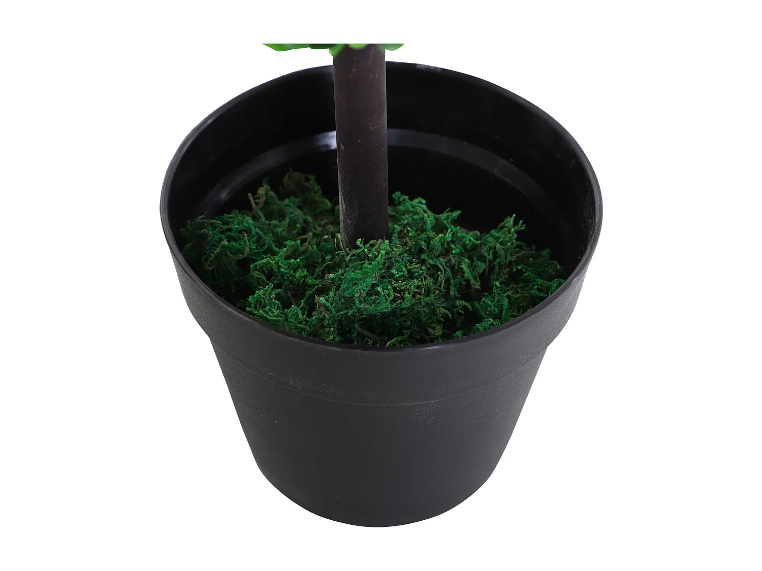 Buis artificiel topiaire artificielle en forme de boules dim. Ø 30 x 112H cm vert