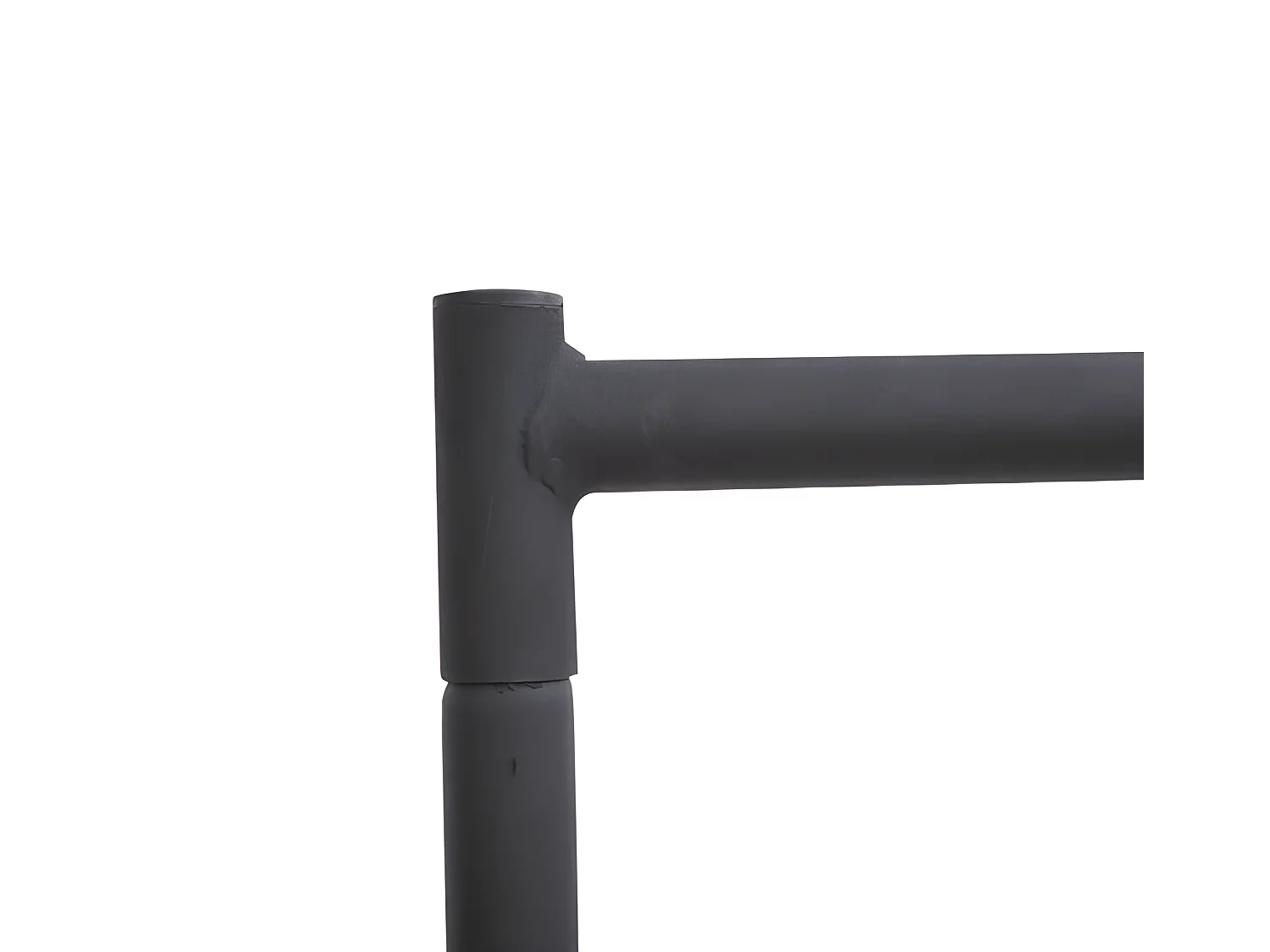 Portant tringle à vêtements acier charge max. 140 Kg dim. 120L x 60l x 170H cm noir