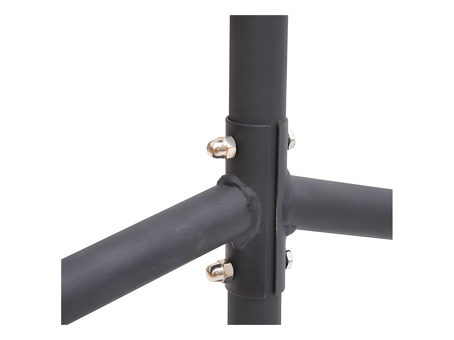 Portant tringle à vêtements acier charge max. 140 Kg dim. 150L x 60l x 170H cm noir