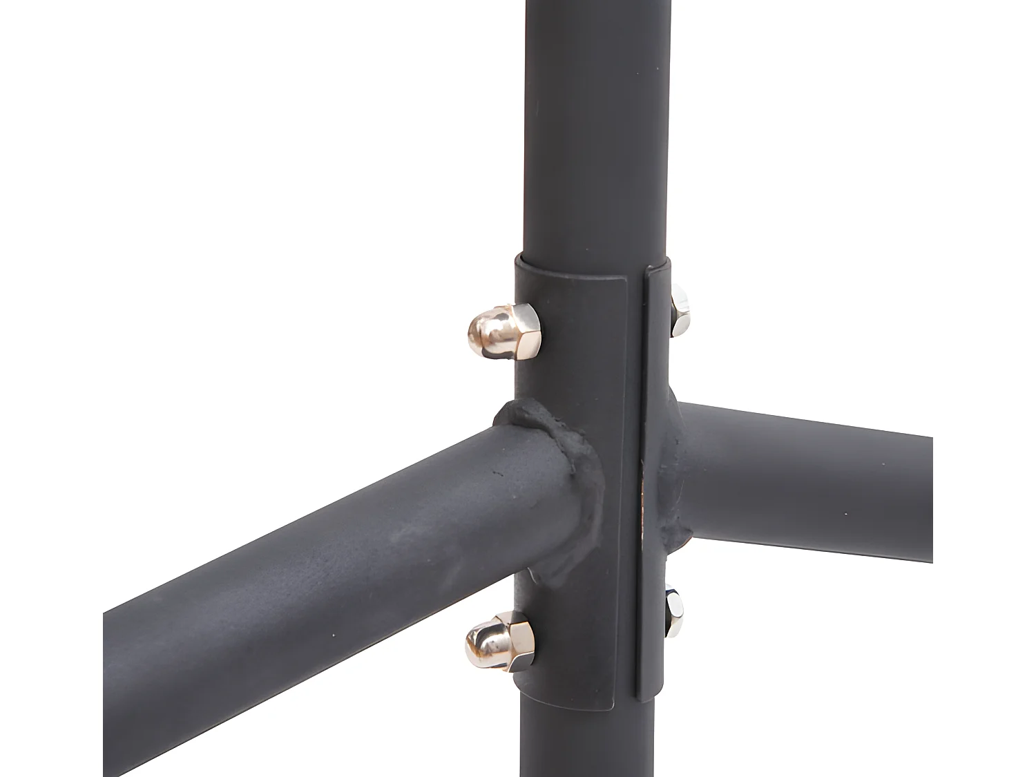 Portant tringle à vêtements acier charge max. 140 Kg dim. 180L x 60l x 170H cm noir