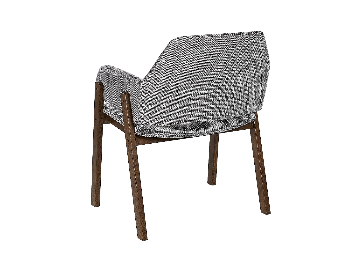 Lot de 2 chaises de salle à manger ALBION Gris