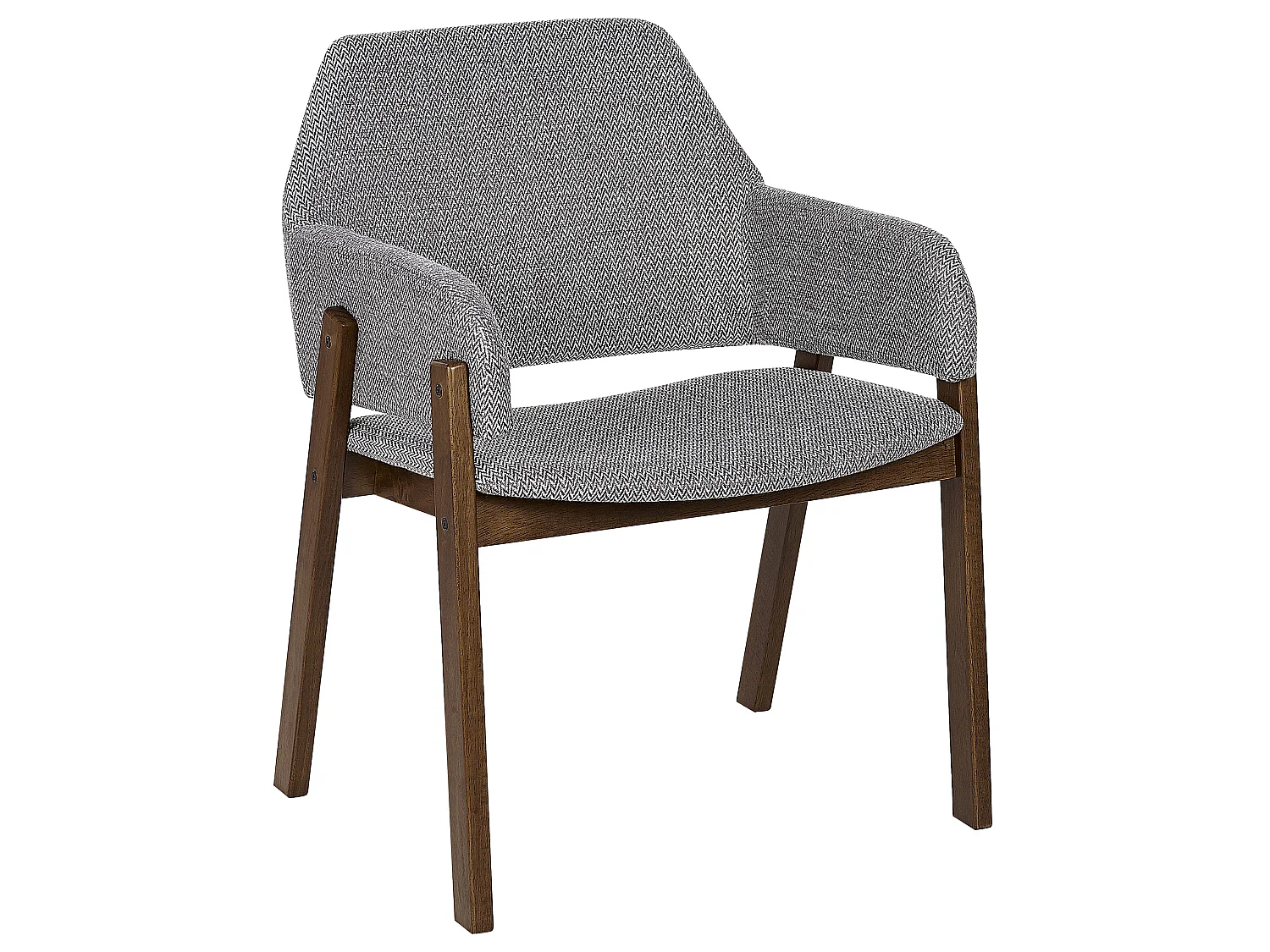 Set di 2 sedie da pranzo ALBION Grigio