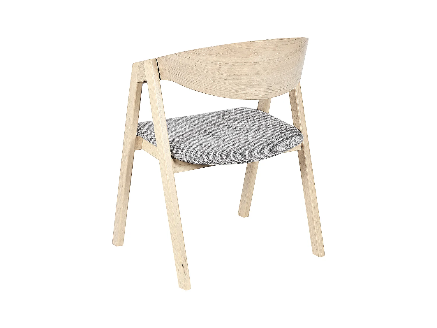 Set di 2 sedie da pranzo YUBA Legno Grigio chiaro