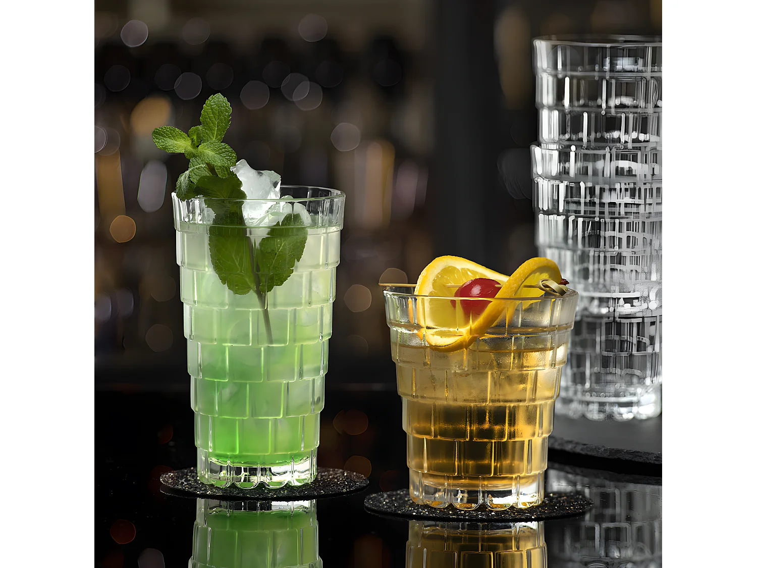 Chope basse Stack 32 cl (lot de 6)