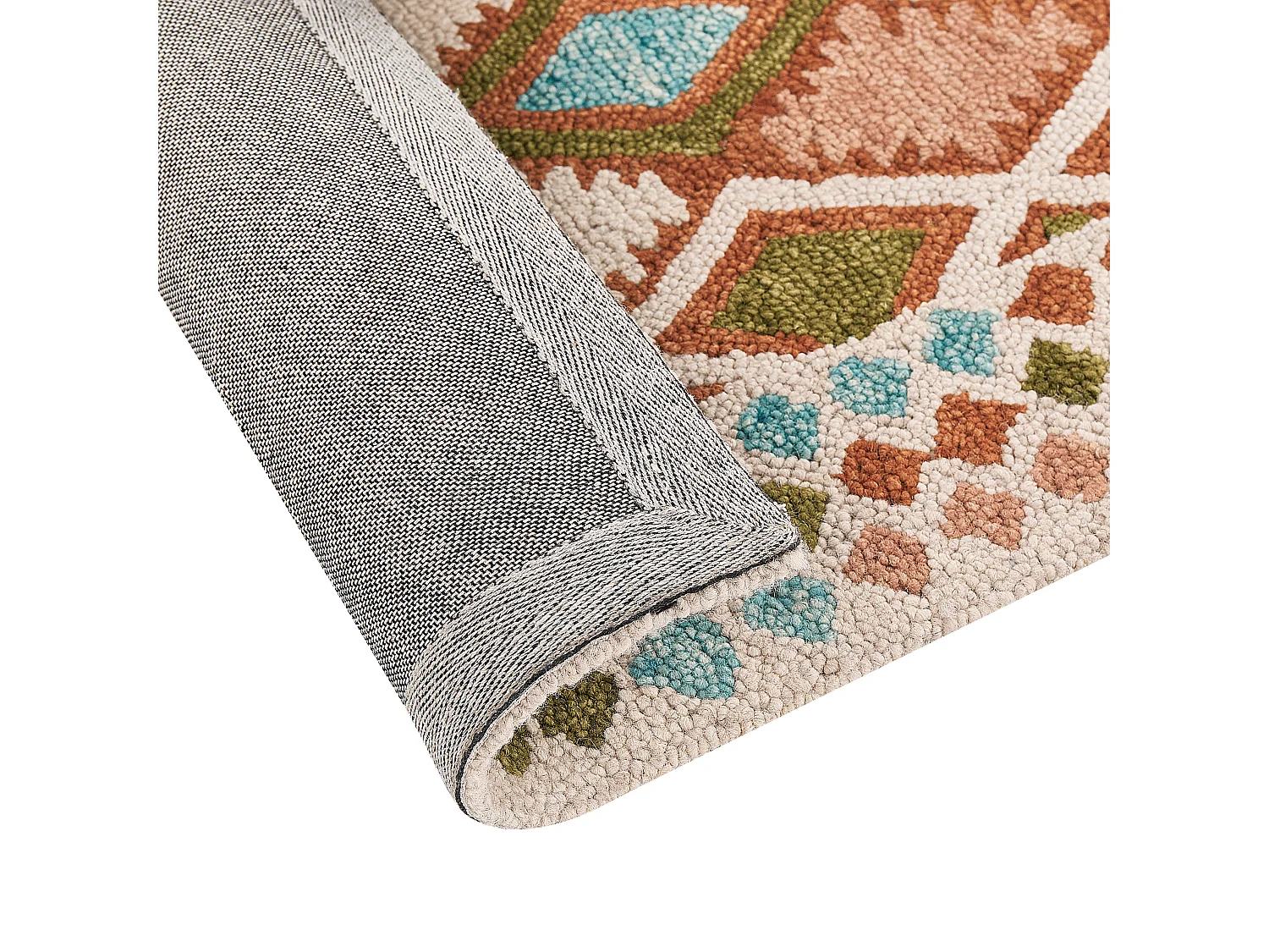 Tappeto lana multicolore 80 x 150 cm ERMENEK