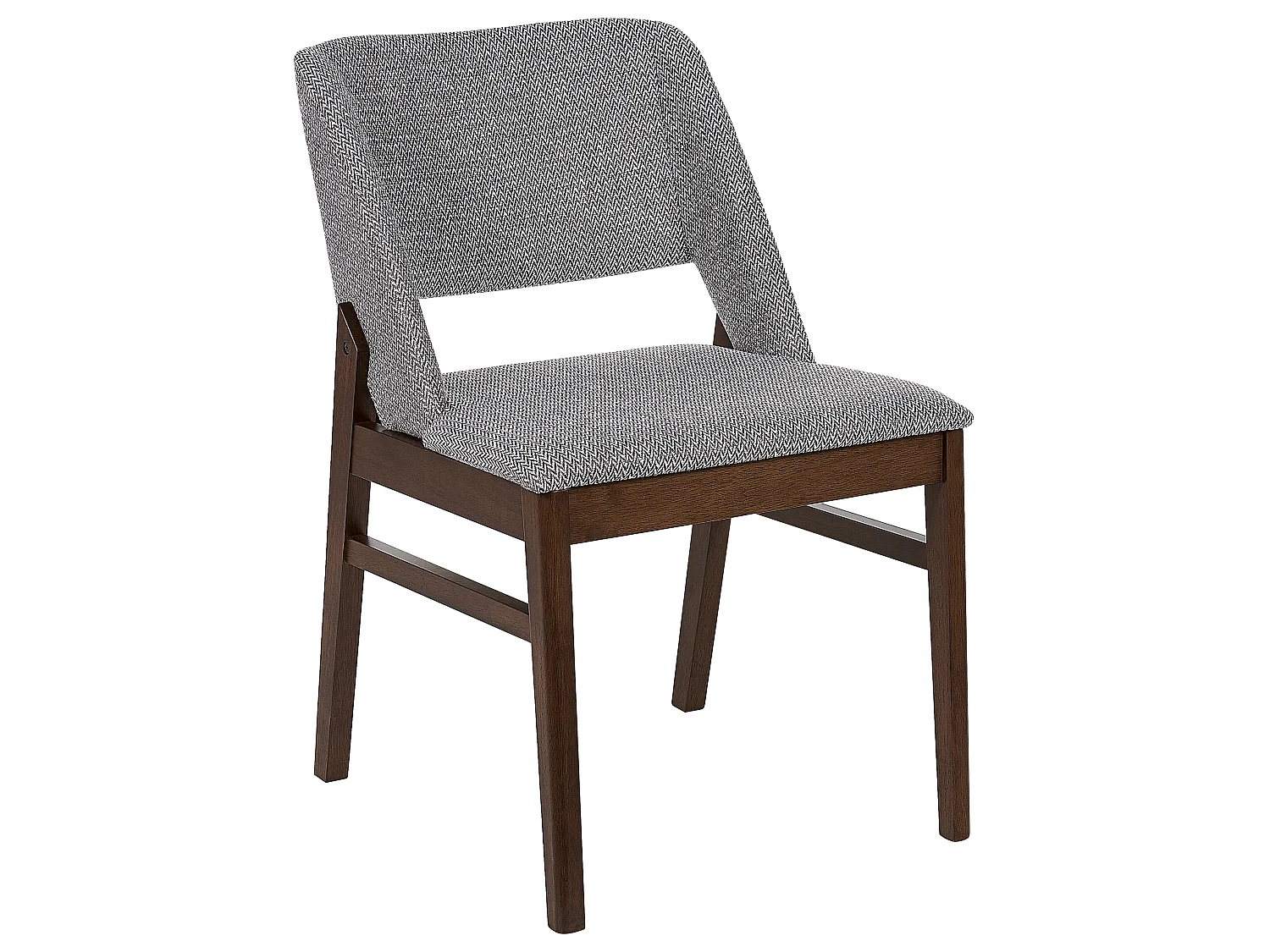 Lot de 2 chaises de salle à manger BELLA Gris clair