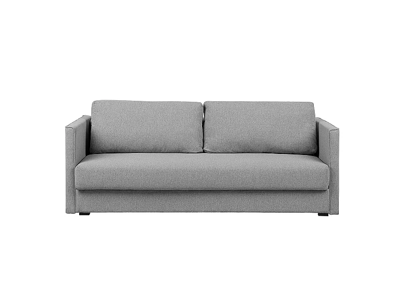 Sofá-cama EKSJO Tecido Cinzento claro com arrumação 3 lugares