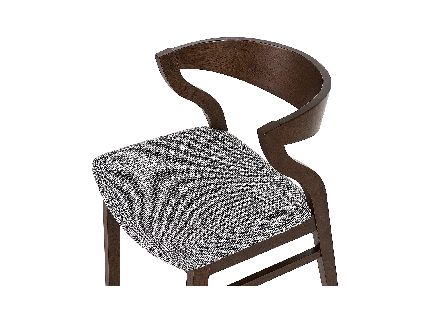 Lot de 2 chaises de salle à manger MAROA Bois Gris clair