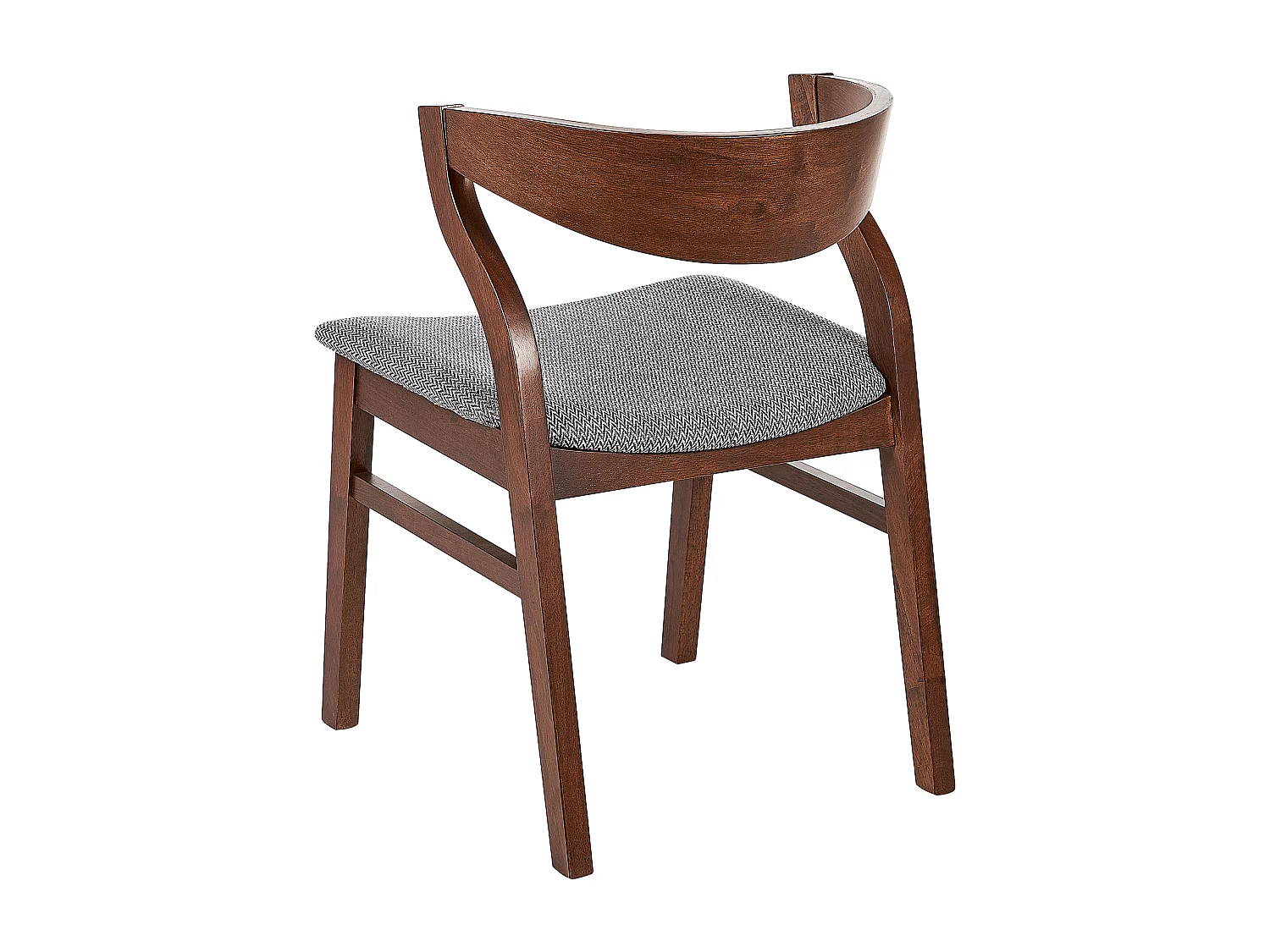 Conjunto de 2 cadeiras de jantar MAROA Madeira Cinzento claro