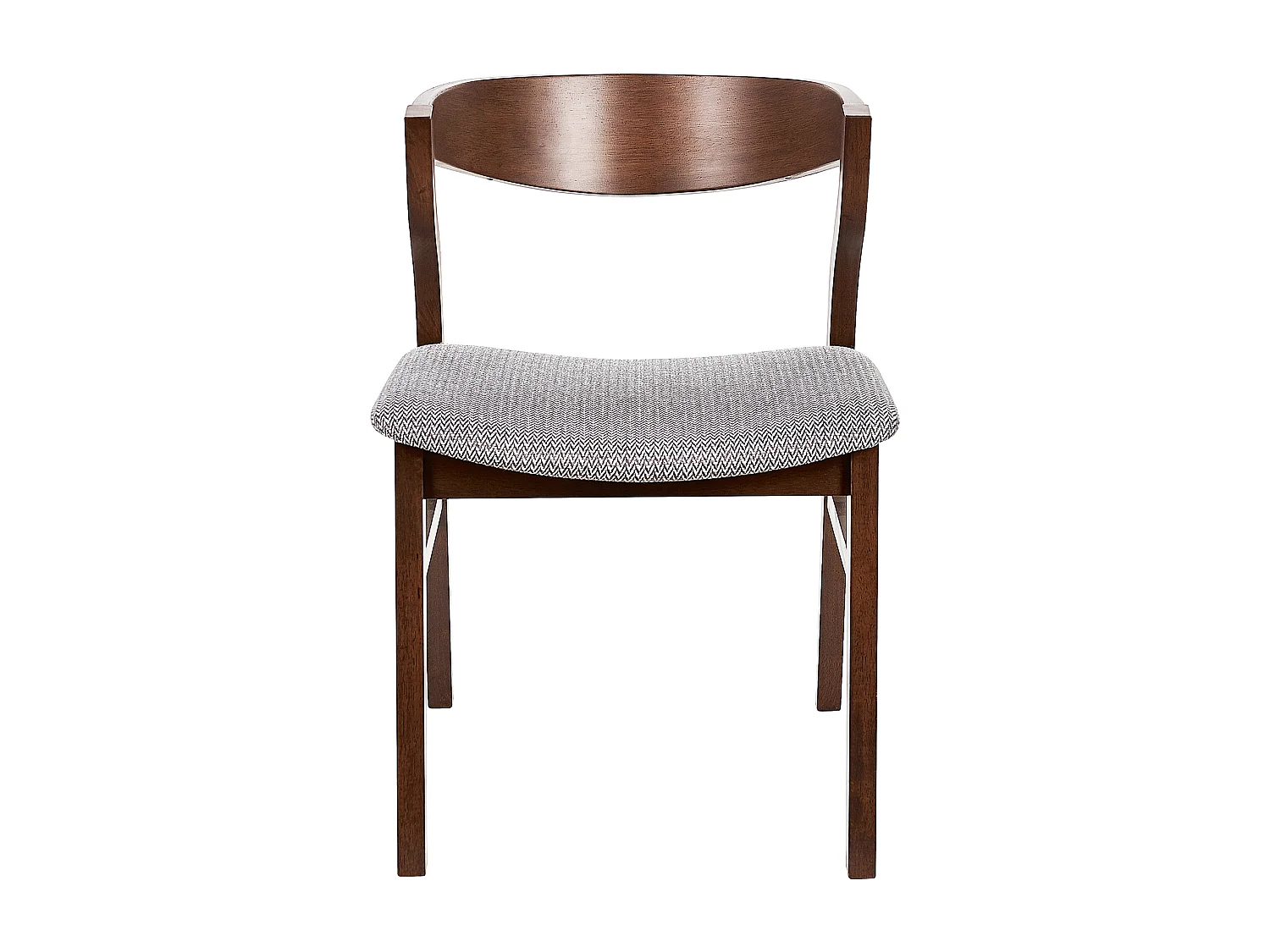 Lot de 2 chaises de salle à manger MAROA Bois Gris clair