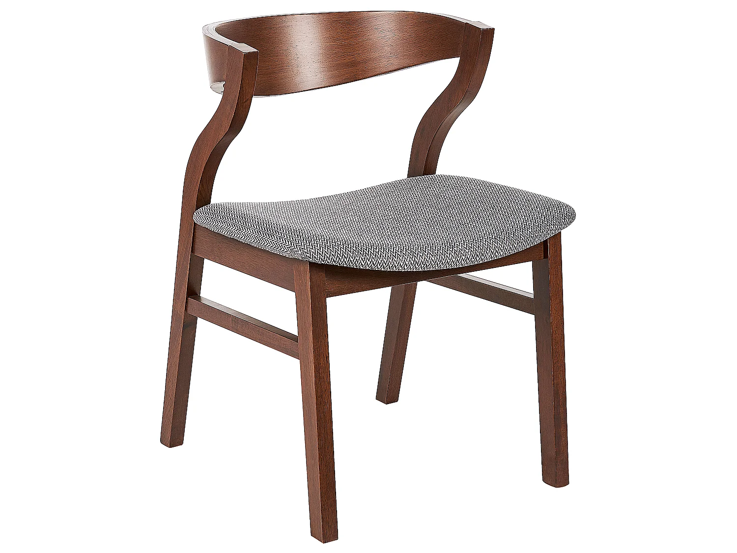 Lot de 2 chaises de salle à manger MAROA Bois Gris clair