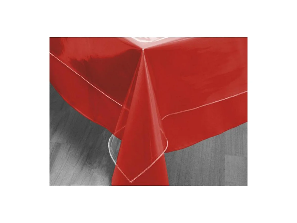 Mantel rectangular 160x300 cm CRISTAL transparente