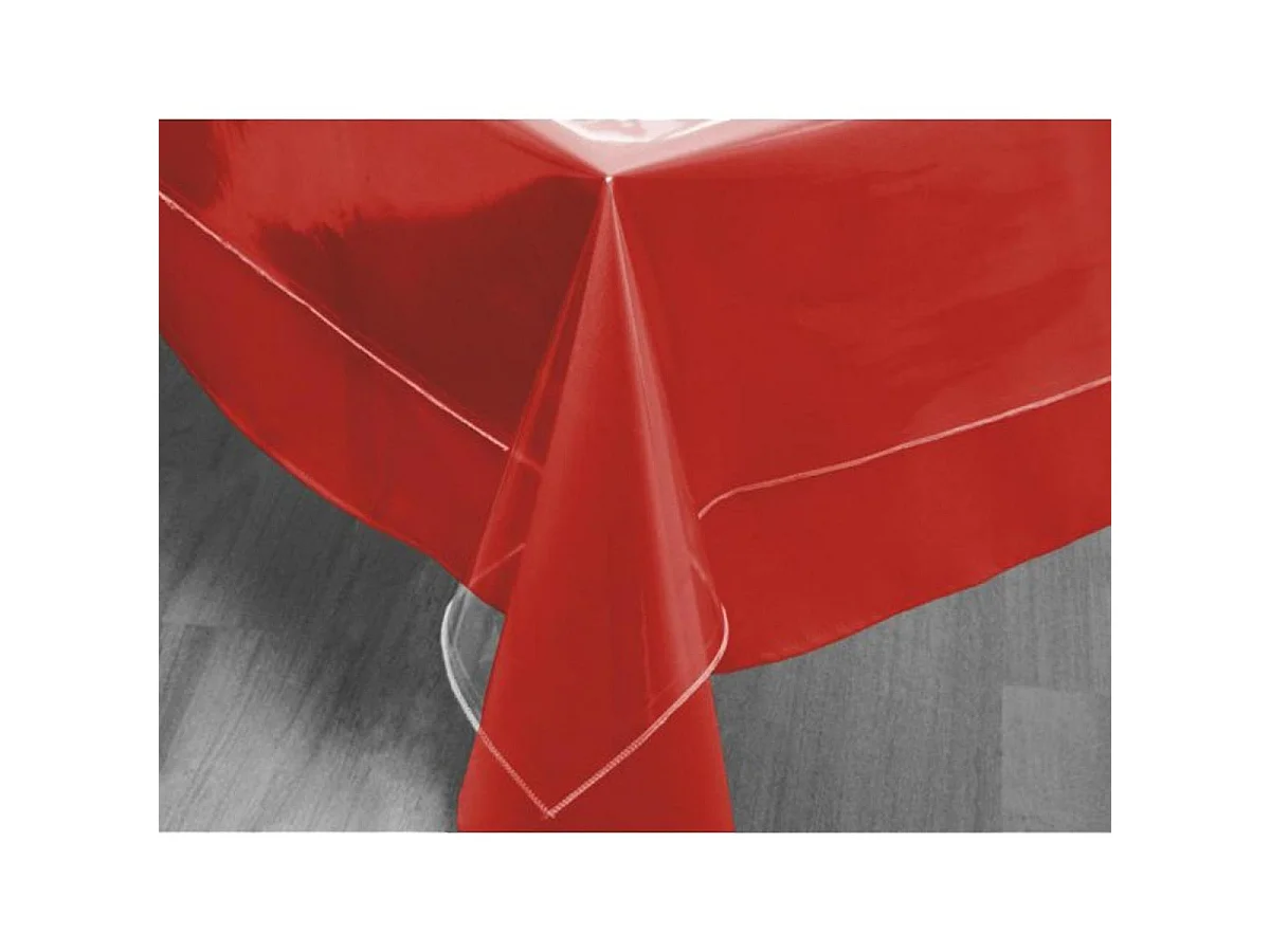 Mantel rectangular 160x300 cm CRISTAL transparente
