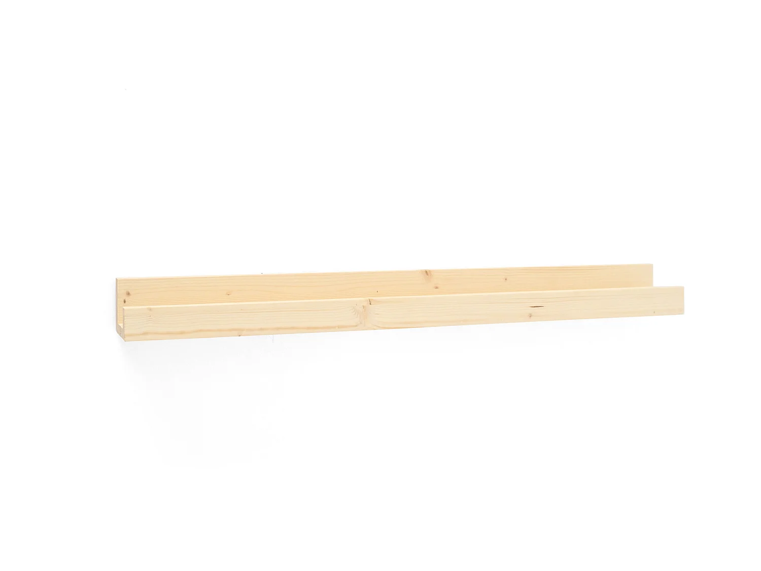 Étagère flottante en bois de pin naturel 50x7cm - DUC - DECOWOOD