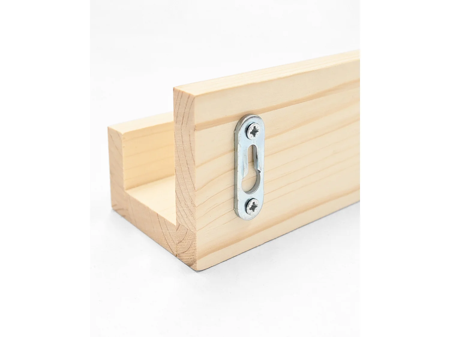 Étagère flottante en bois de pin naturel 50x7cm - DUC - DECOWOOD