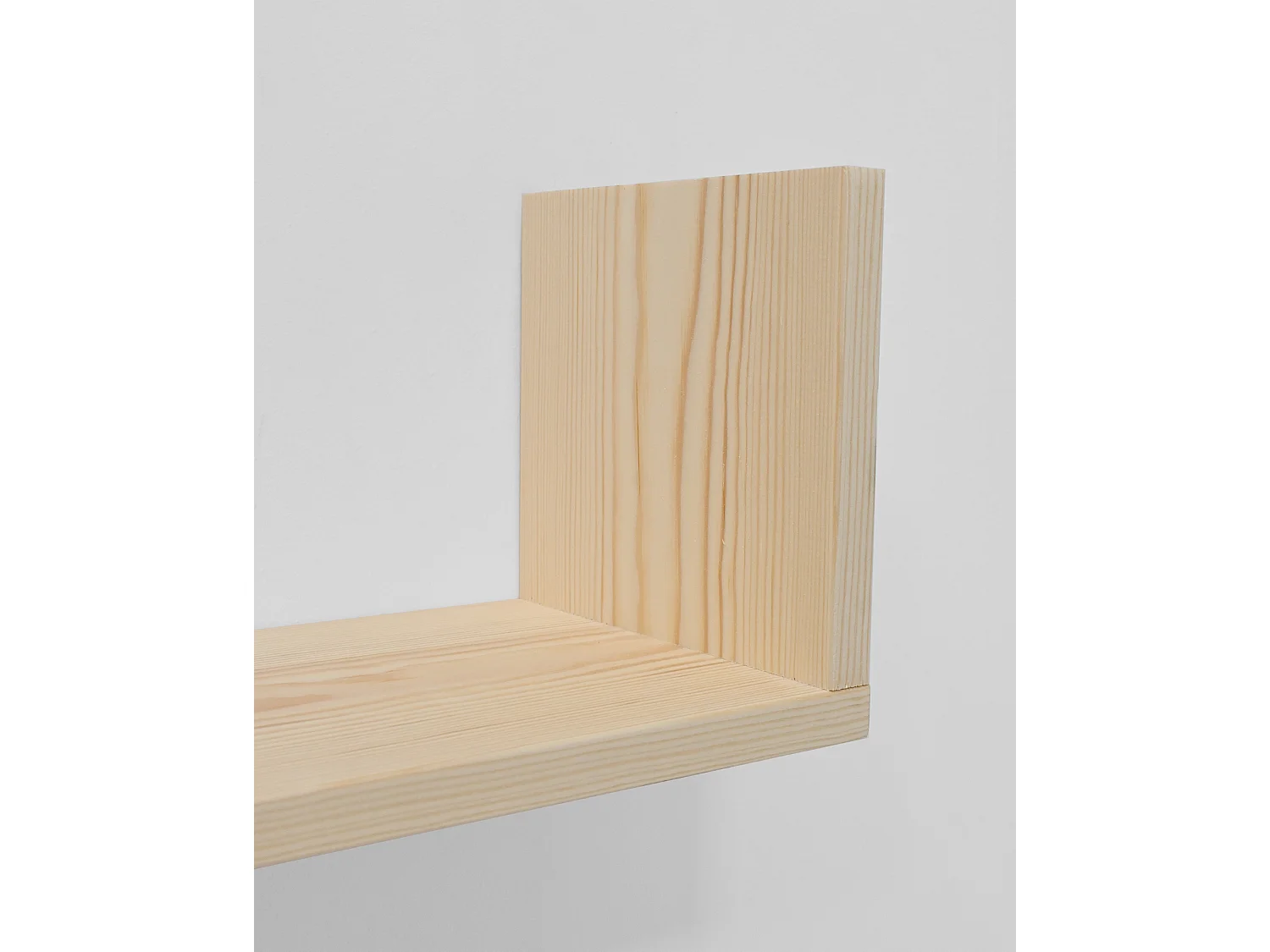 Étagère en bois de pin naturelle 60x20cm - KALA - DECOWOOD