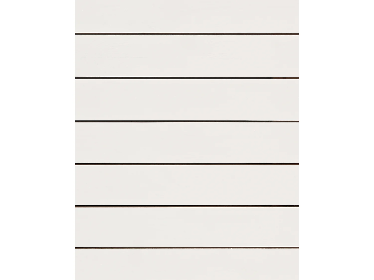 Tête de lit en bois de pin blanche 100x60cm - CAIRO - DECOWOOD