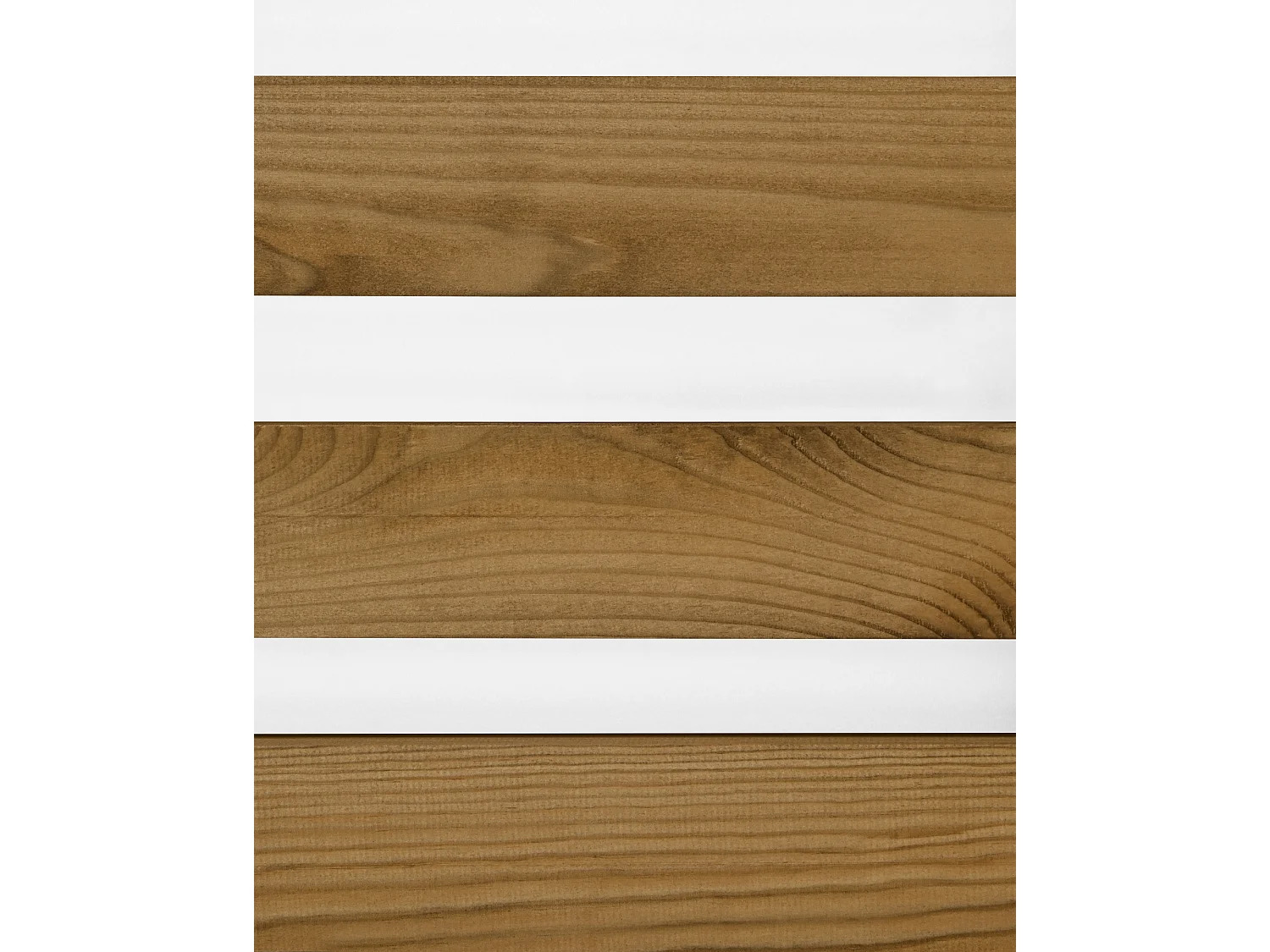 Testata del letto in legno in tono marrone 200x73cm - BRUMA - DECOWOOD
