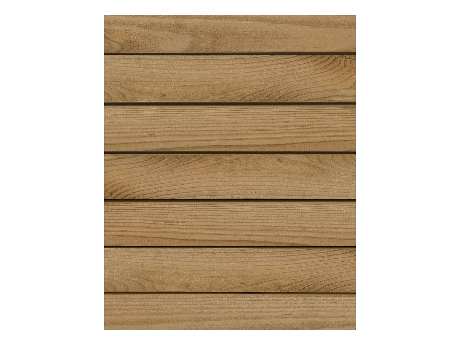 Testata del letto in legno in tono marrone 160x80cm - ELLEN CANNAGE - DECOWOOD