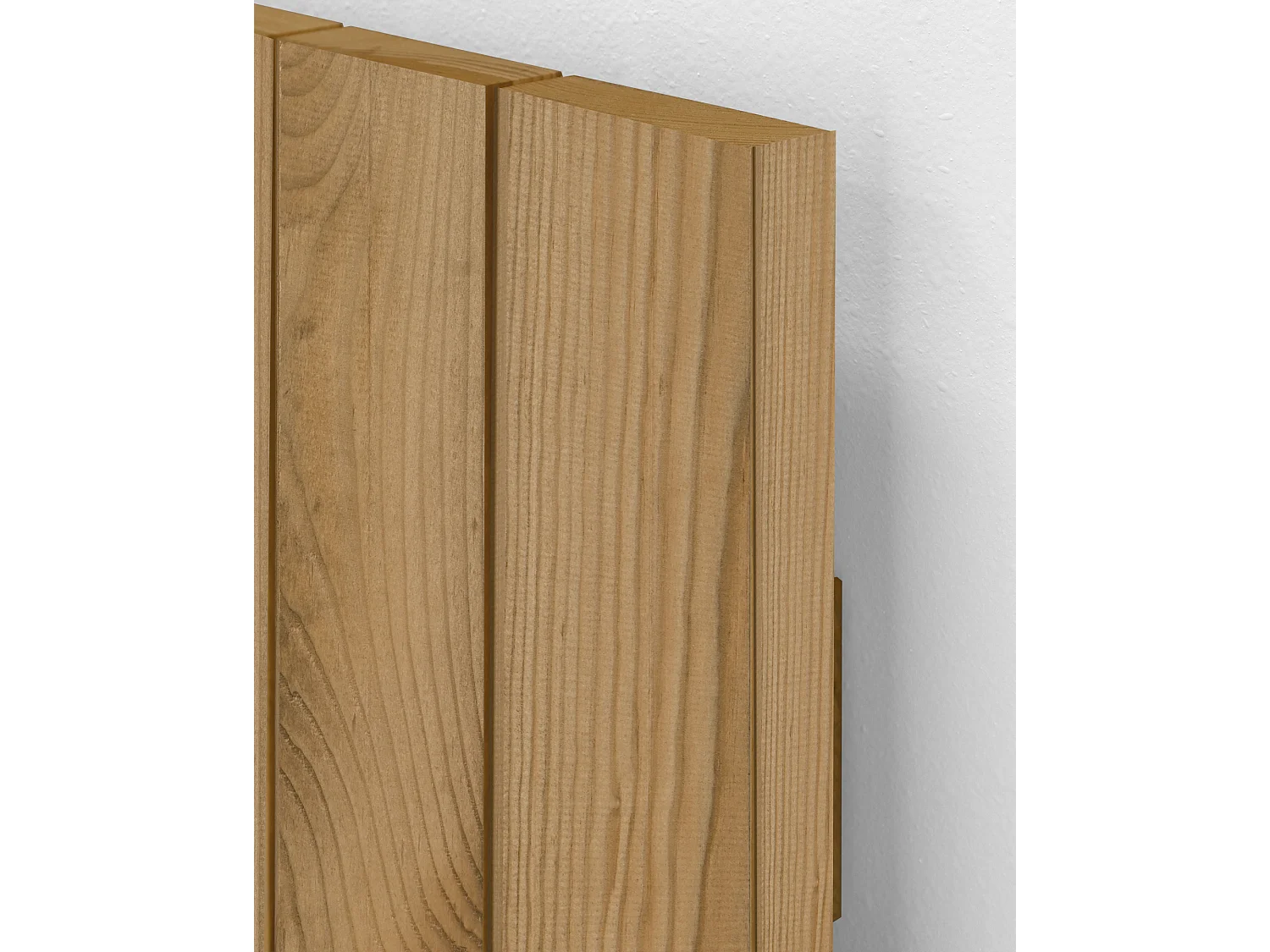 Tête de lit en bois de pin vieilli 100x60cm - CAIRO - DECOWOOD