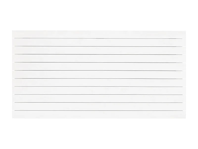 Testata del letto in legno in tono bianco 200x80cm - ELLEN CANNAGE - DECOWOOD