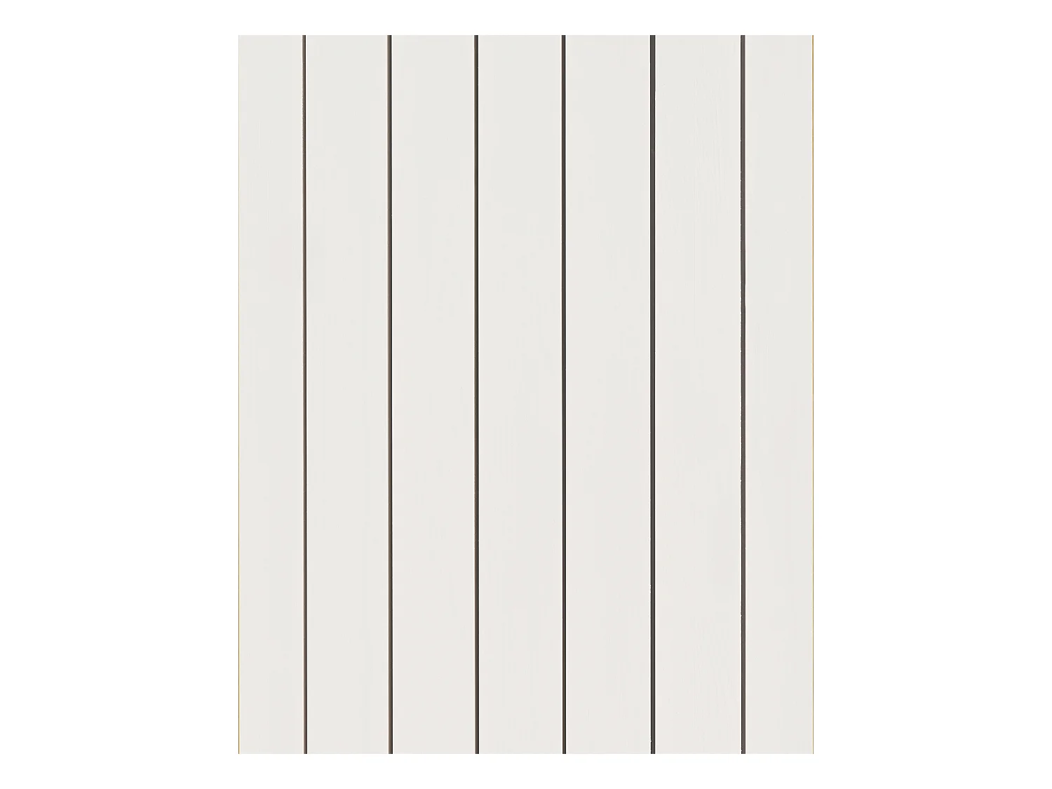 Cabecero de cama de madera maciza en tono blanco de 100x60cm - ELLEN CANNAGE - DECOWOOD