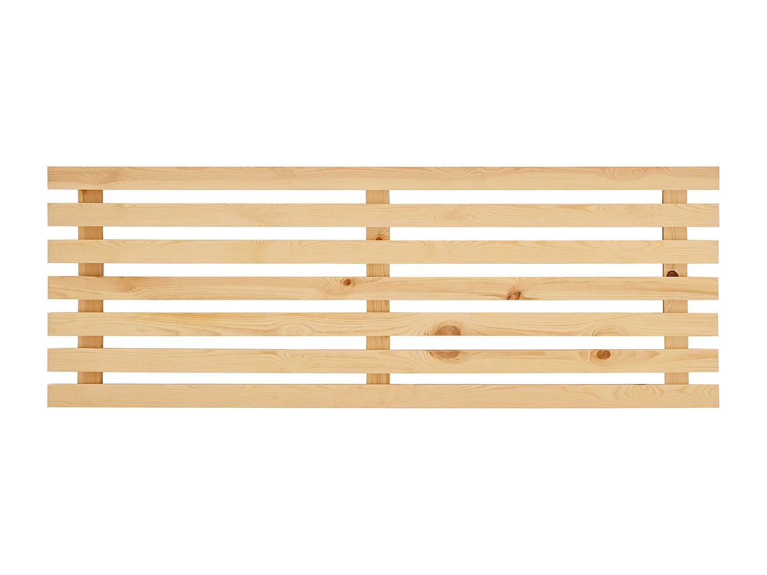 Testata del letto in legno in tono naturale 140x73cm - BRUMA - DECOWOOD