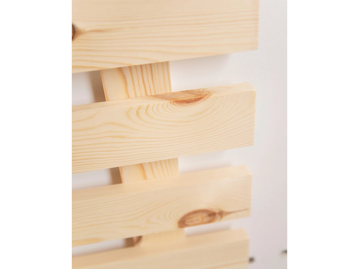 Testata del letto in legno in tono naturale 140x73cm - BRUMA - DECOWOOD