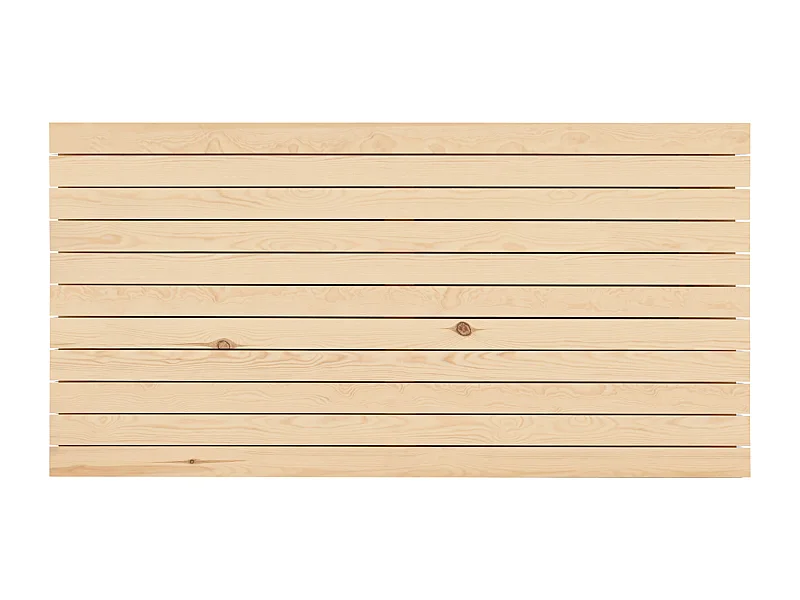 Testata del letto in legno in tono naturale 160x80cm - ELLEN CANNAGE - DECOWOOD