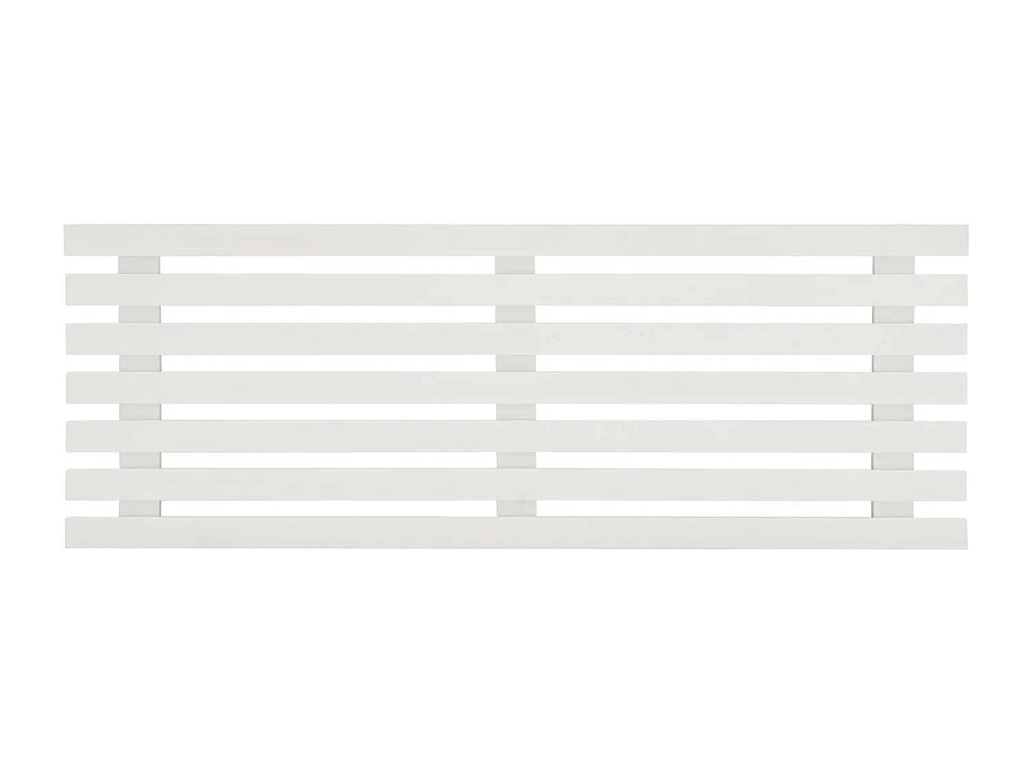 Testata del letto in legno in tono bianco 100x73cm - BRUMA - DECOWOOD