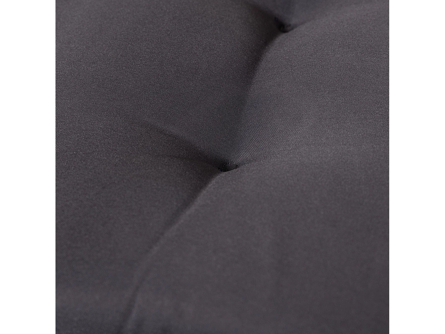 Banc en acacia SIMILAN - coussins gris - HAPPY GARDEN