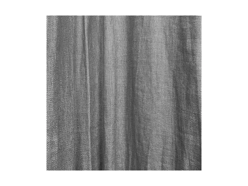 Rideau en lin gris 140 x 360 cm - OSIRIS 4176