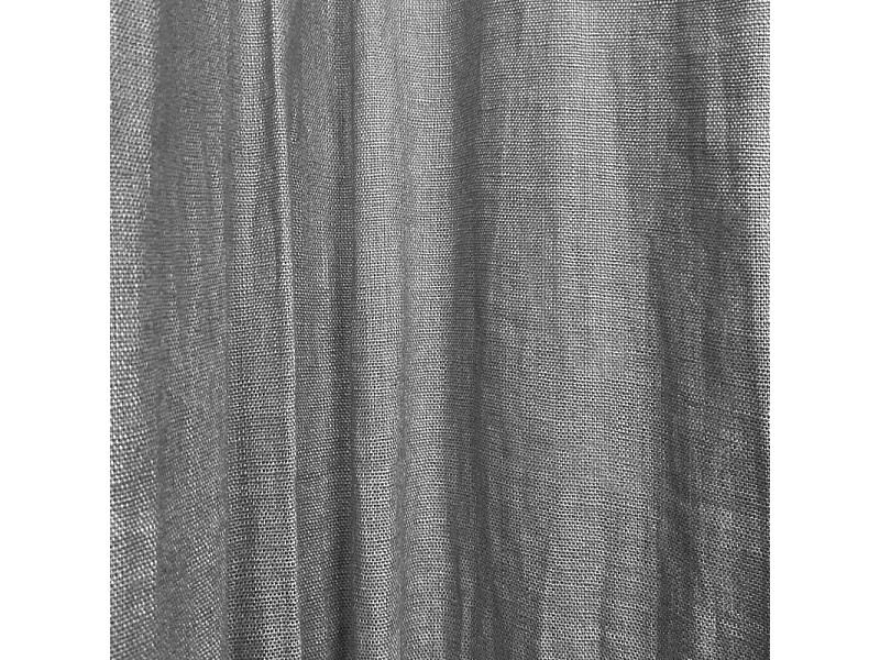 Rideau en lin gris 140 x 360 cm - OSIRIS 4176