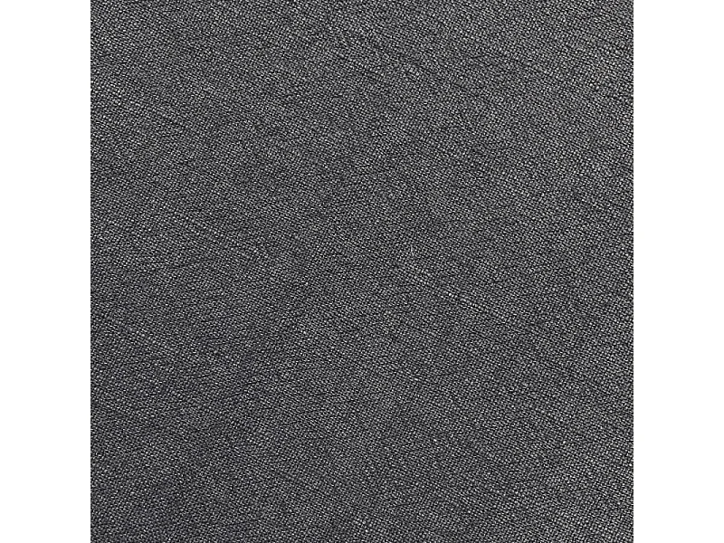 Rideau à œillets en ramie et coton gris foncé 130 x 250 cm - NIKI 3465