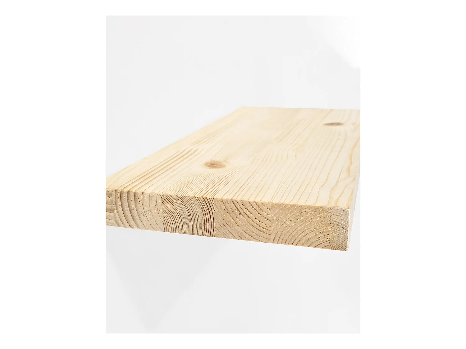 Comodino in legno massello in tono naturale 45x3,2cm - HAK - DECOWOOD