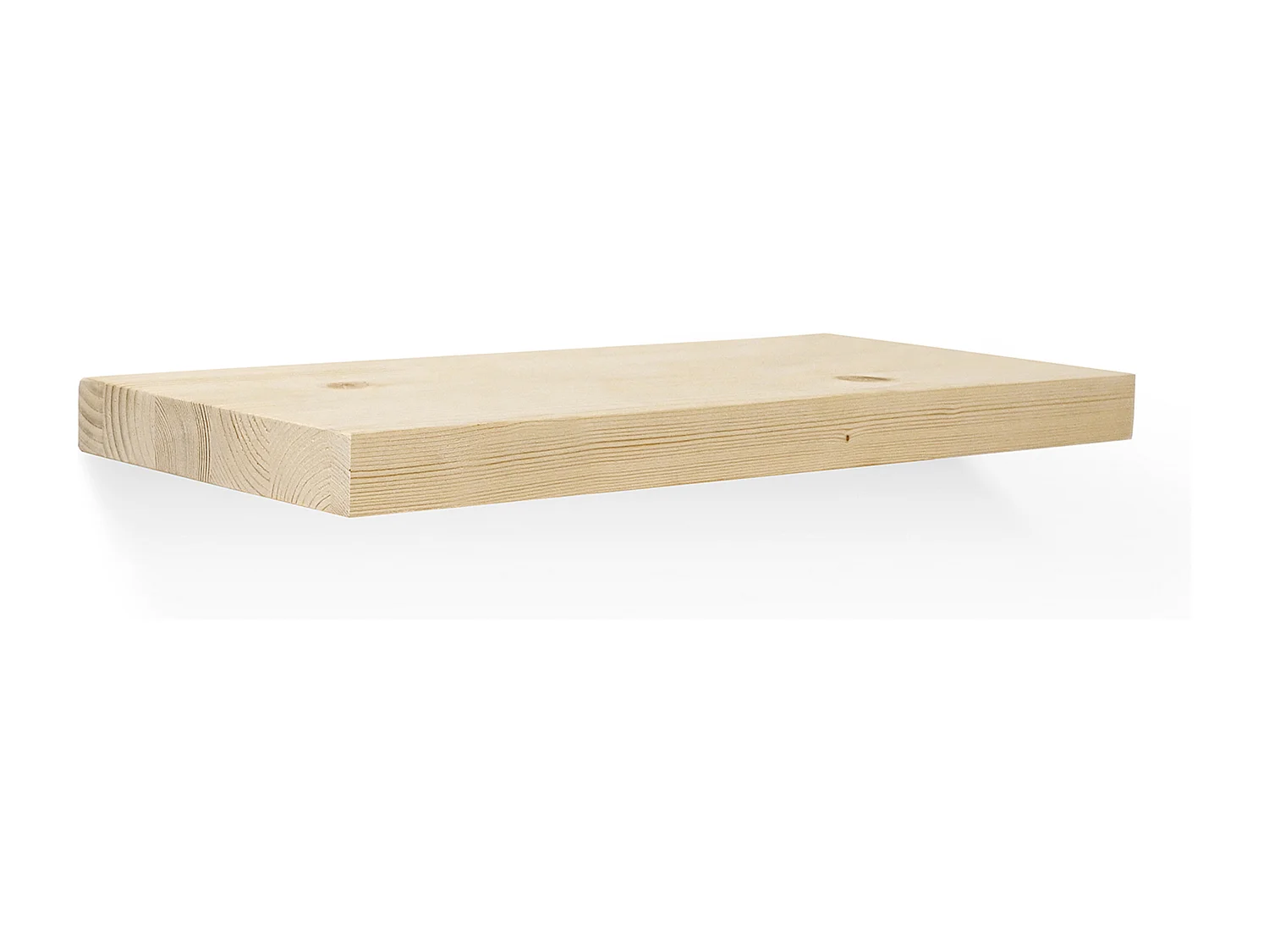 Table de chevet en bois de sapin naturelle 45x3,2cm - HAK - DECOWOOD