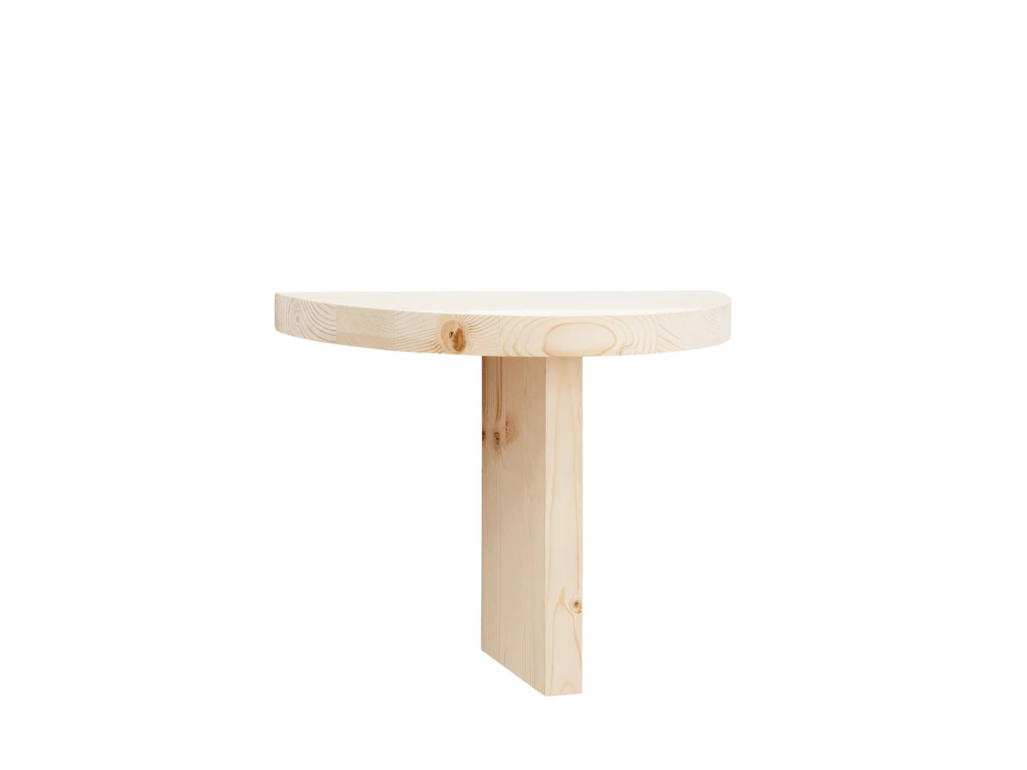 Table de chevet flottante en bois de sapin naturel 27x40cm - TOKYO - DECOWOOD