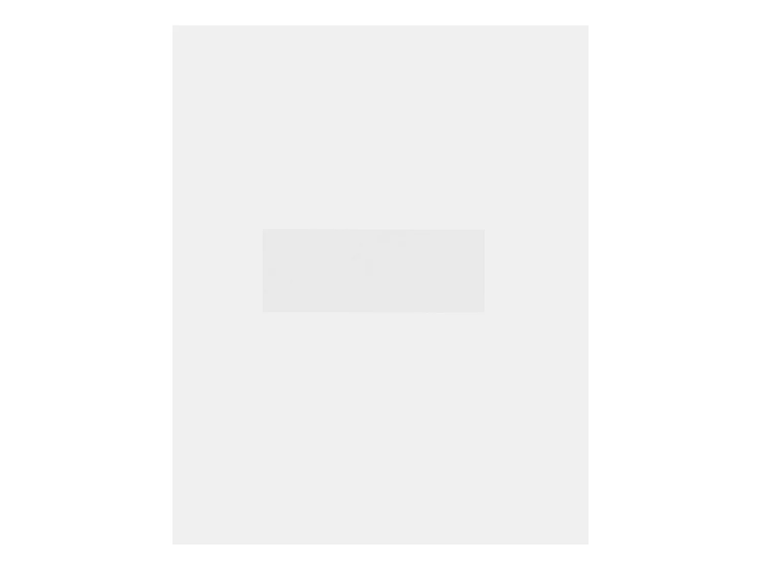 Mesita de noche de pared de madera de abeto Decowood con cajón en color blanco de 40x15cm - INGRID - DECOWOOD